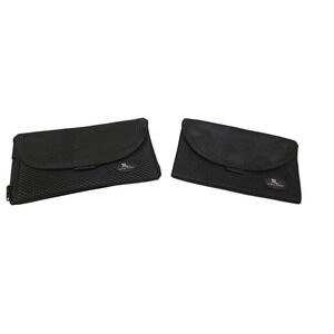 Two Buddy Pouches 6+ Wallet Running Biking Magnetic To Waistband Black 6.5 X 4.5